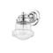 Z-Lite Vaughn 1 Light Wall Sconce, Chrome And Clear Seedy 736-1S-CH - alternate 5
